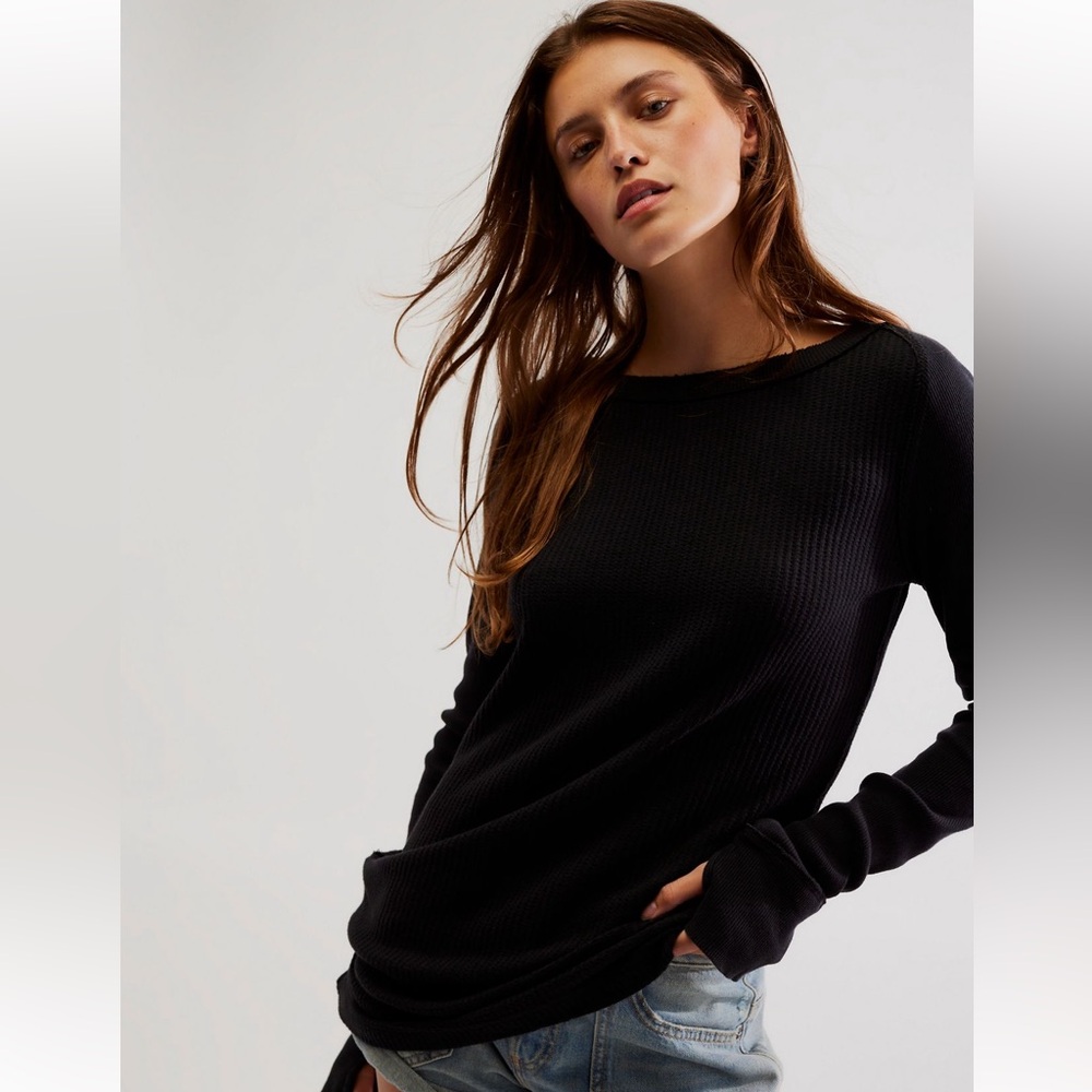 Free People Honey B Crew Neck